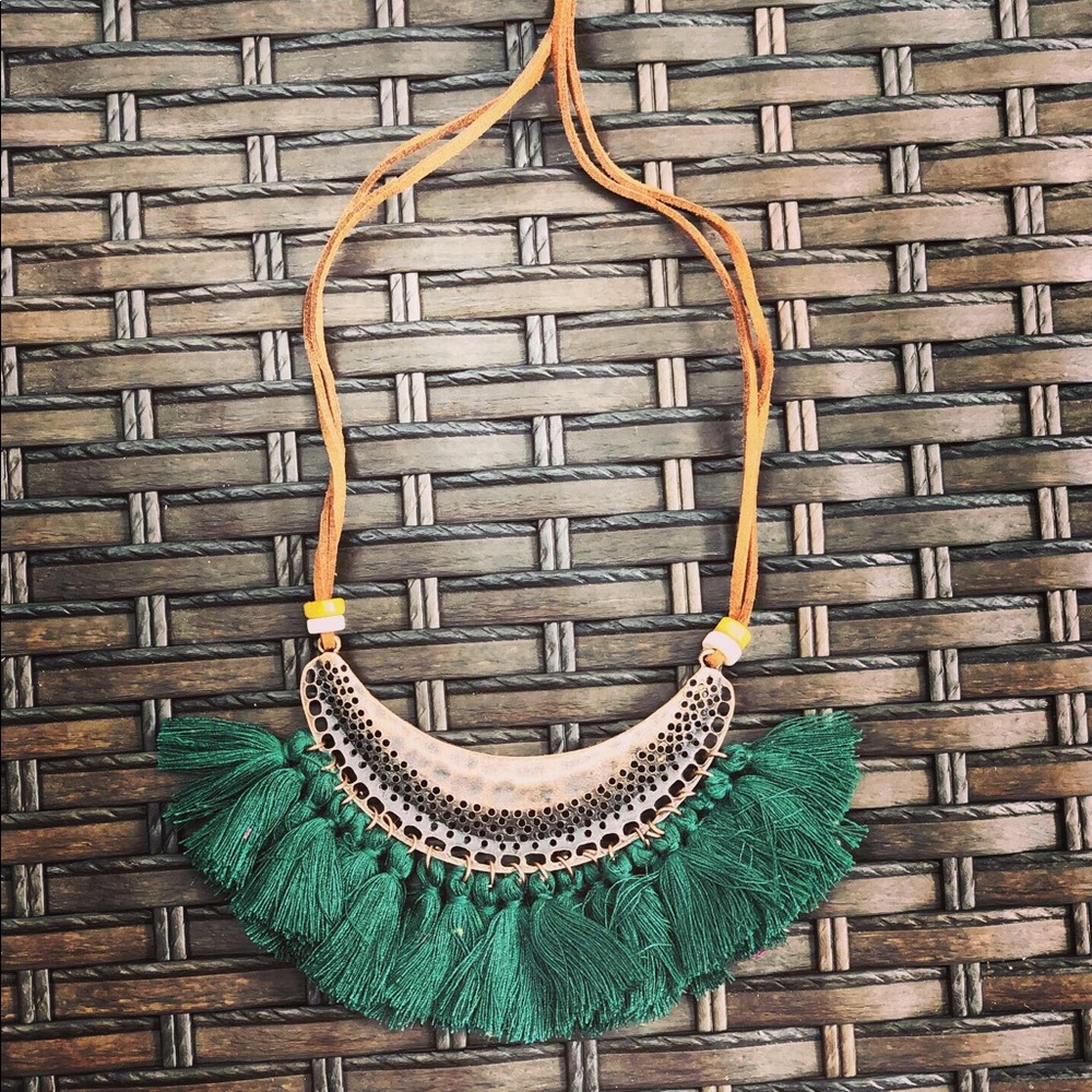 Beautiful green necklace